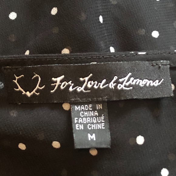 BNWOT For Love And Lemons Truffles Blouse - Picture 6 of 8